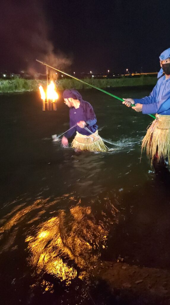 笛吹川石和鵜飼